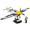 World War II WW Messerschmitt BF 109 E-3, 1:32, 333 kostek, 1 figurka