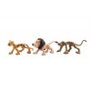 Zvířátka veselá safari Zoo plast 9-10 cm 6 ks v sáčku
