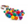 Míček/Míčky do hracích koutů 6,5 cm barevný 100 ks v plastové tašce