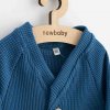 Kojenecký kabátek na knoflíky Luxury clothing Oliver modrý