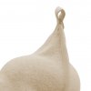 Dětská froté osuška s kapucí Comfortably 100x100 cm beige