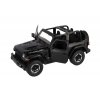 Auto RC Jeep Wrangler Rubicon Rastar černý plast 29 cm 2,4GHz na dálk. ovl. na bat. v krab. 44x19cm