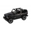 Auto RC Jeep Wrangler Rubicon Rastar černý plast 29 cm 2,4GHz na dálk. ovl. na bat. v krab. 44x19cm