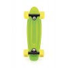 Skateboard - pennyboard 43 cm, nosnost 60 kg plastové osy, zelená, žlutá kola