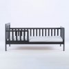 Dětská postel se zábranou Nidum 140x70 cm grafit