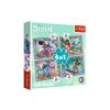 Puzzle 4v1 Bláznivý den LILO&STITCH