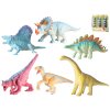 Dinosaurus 9-12 cm 6 ks v krabičce
