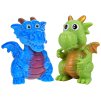 Drak figurka 3,5-6 cm barevná 4 ks