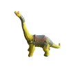 Brontosaurus stojící na baterie se zvukem v sáčku