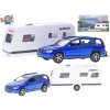 Kids Globe Traffic Volvo V70 kov s karavanem 30 cm na zpětný chod v krabičce