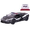Kinsmart Lamborghini Revuelto policejní 13 cm 1:38 kov zpětný chod