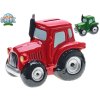 Kids Globe Farming pokladnička porcelánová traktor 15,5 x 11 x 13,8 cm