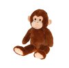 Plush Friends opice plyšová 80 cm tmavě hnědá
