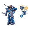 Robot 33 cm na baterie česky mluvící chodící s doplňky, světlem a zvukem