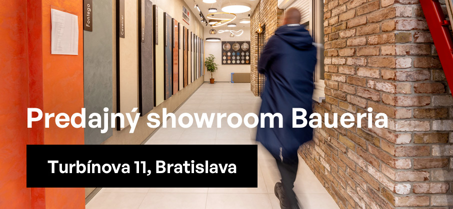 Predajný showroom Baueria