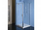 Sprchové kúty obdĺžnikové, dvere otváracie s bočnou stenou