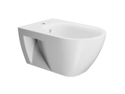 PURA ECO bidet závesný, 36x55cm, biela mat