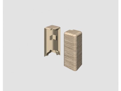 02pi pr ac flo outer corner oak light grey l419