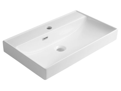 PARLA keramické umývadlo 65x38cm, biela