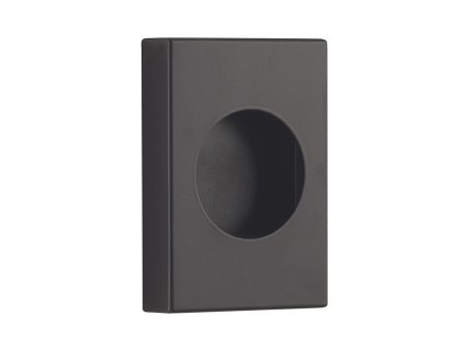 Zásobník hygienických sáčkov 134x26x90 mm, čierná mat