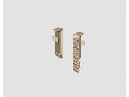 02pi pr ac flo connection piece oak grey brown l263