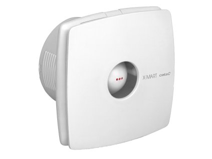 X-MART 10 kúpeľňový ventilátor axiálny, 15W, potrubie 100mm, biela