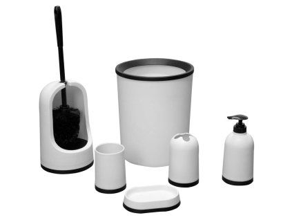 PLAIN set 6 ks doplnkov, biela