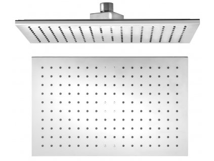 Hlavová sprcha, 200x300mm, ABS/chróm
