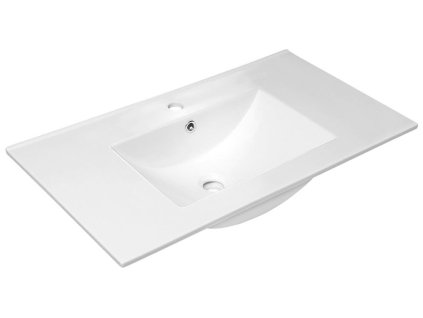 SLIM keramické umývadlo 90x46,5cm, biela