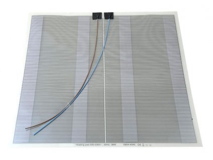 Elektrická vykurovacia fólia pod zrkadlo 40x40cm, 38W