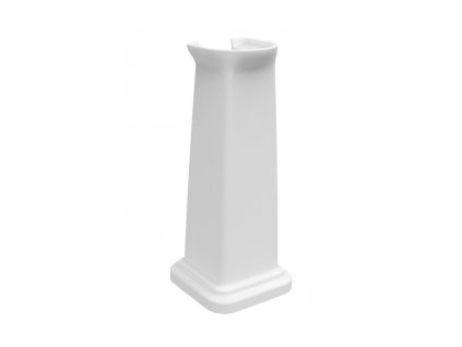 CLASSIC univerzálny keramický stĺp k umývadlu 66x27cm, biela ExtraGlaze