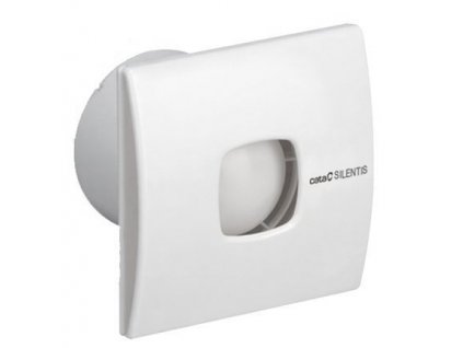 SILENTIS 10 T kúpeľňový ventilátor axiálny,časovač,15W, potrubie 100mm, biela