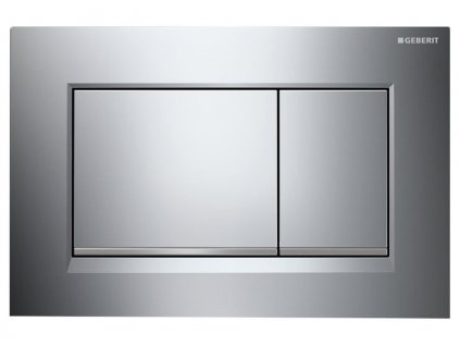 GEBERIT SIGMA30 ovládacie tlačítko, dual flush, chróm lesk