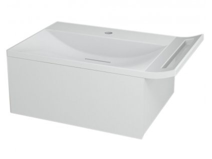 ZEUS umývadlová skrinka so sifónom 60x26x45 cm, biela