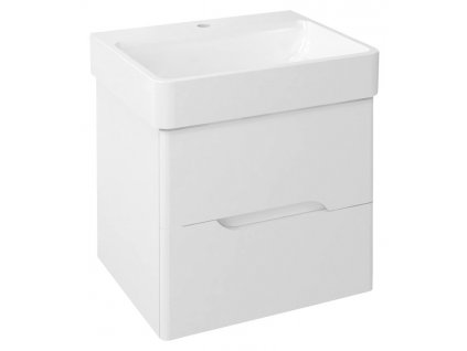 MEDIENA umývadlová skrinka 57x50,7x48,5cm, biela matná/biela matná