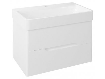 MEDIENA umývadlová skrinka 77x50,5x49cm, biela matná/biela matná