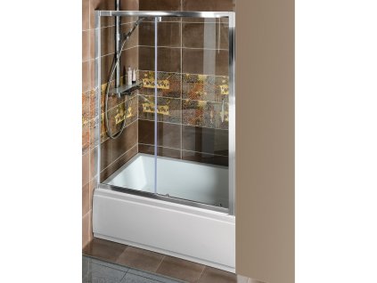 DEEP sprchové dvere 1300x1650mm, číre sklo