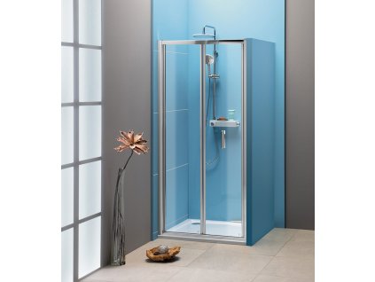 EASY LINE sprchové dvere skladacie 700mm, číre sklo