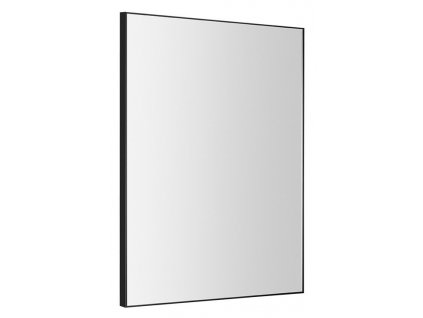 AROWANA zrkadlo v ráme, 600x800mm, čierna mat