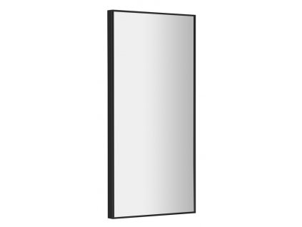 AROWANA zrkadlo v ráme 350x900mm, čierna mat