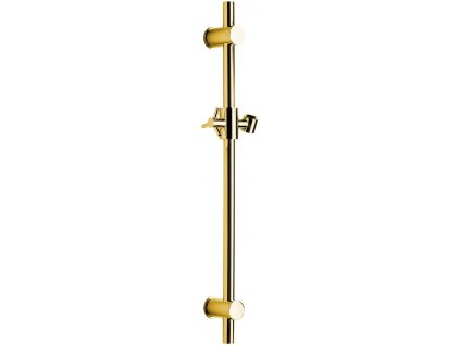 Posuvný držiak sprchy, guľatá, 700mm, zlato