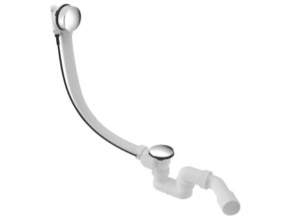 Vaňová súprava, L-615mm, DN 40/50, ABS/chróm