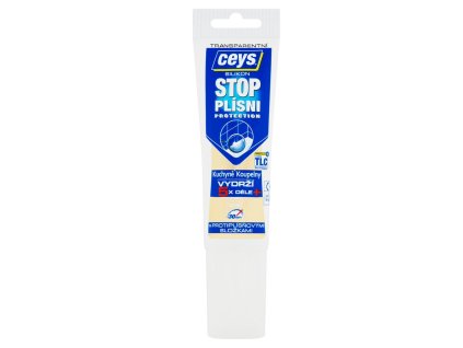 STOP PLESNI, sanitárny silikón, 125ml, transparent