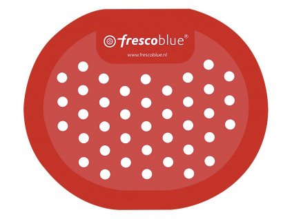 FRESCOBLUE Sitko pre urinál 168x140 mm, červené