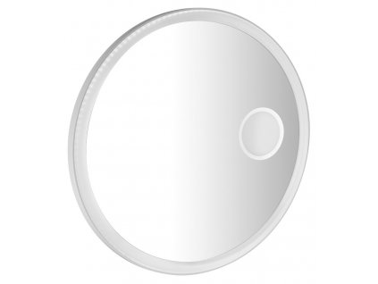 FLOAT okrúhle LED podsvietené zrkadlo, ø 90cm, kozm.zrkadlo, IR senzor, 3500-6500°K, biely