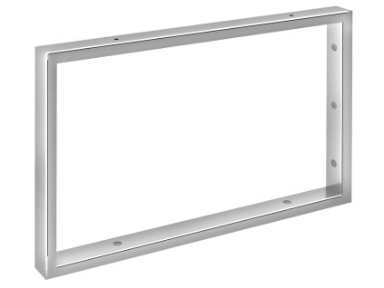 Podperná konzola 490x330x40mm, oceľ, chróm, 1 kus