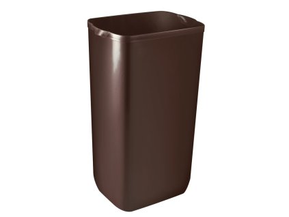 COLORED nástenný odpadkový kôš 23l, ABS, hnedá