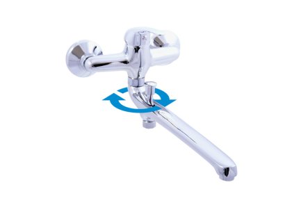 Vodovodná batéria pre vaňu a umývadlo SÁZAVA (Rozmer 150 mm, Typ rúčky SA357.5)