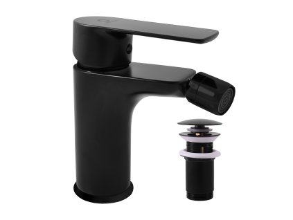 Vodovodná batéria bidetová VLTAVA čierna matná (Rozmer 3/8'')