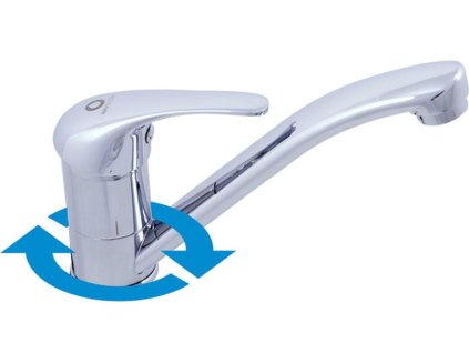 Vodovodná batéria umývadlová SÁZAVA (Rozmer 3/8'', Typ rúčky SA015.0)